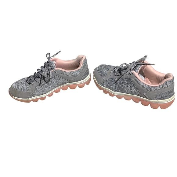 Avia Moonwalker Sneakers Gray/Pink Women’s 7 — Athletic, Walking, Lightweight - Picture 2 of 7